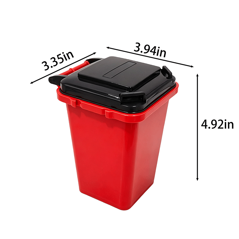 Square Flip Lid Storage Bucket
