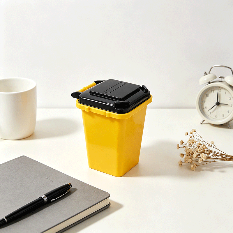 Square Flip Lid Storage Bucket