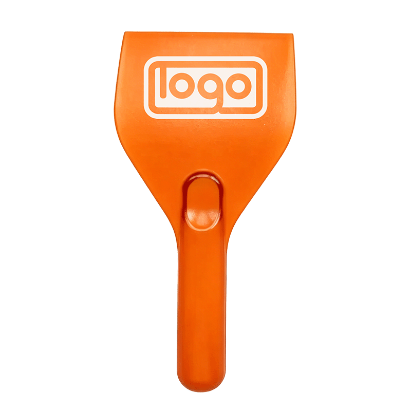 Plastic snow shovel