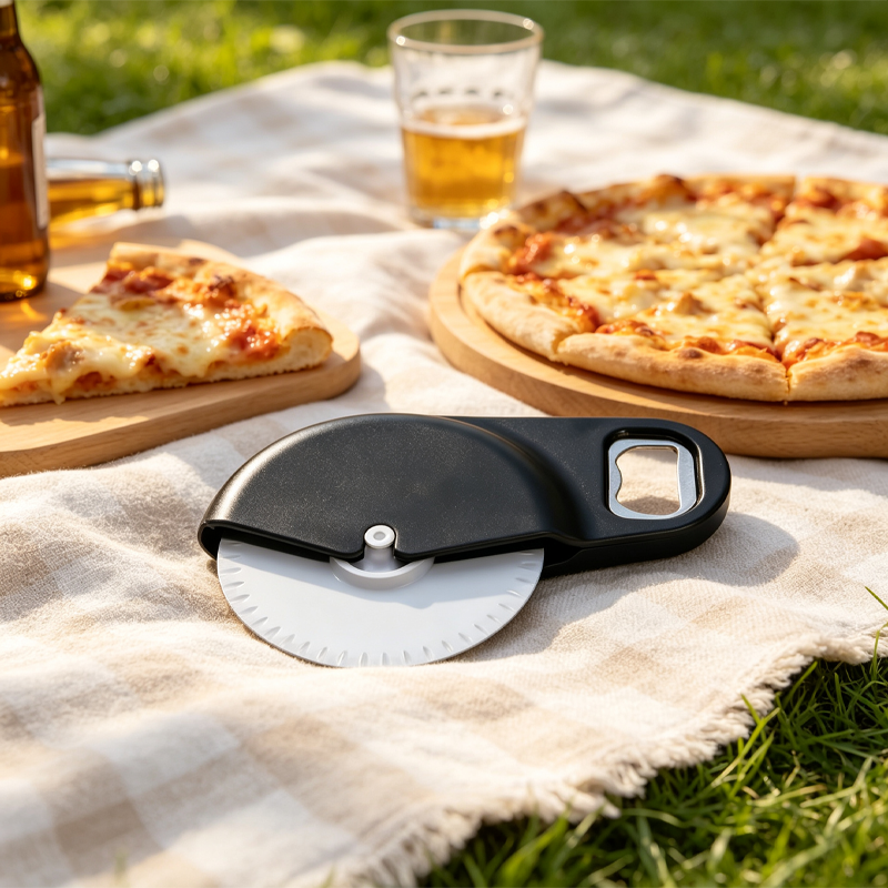2-in-1 Pizza Cutter with Bottle Opener