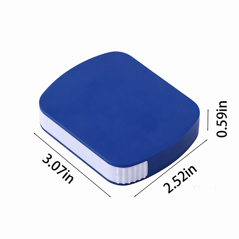 Rotatable 4-compartment pill box