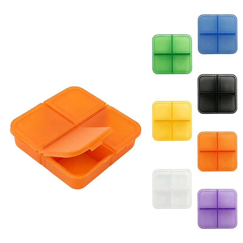 4-grid pill box