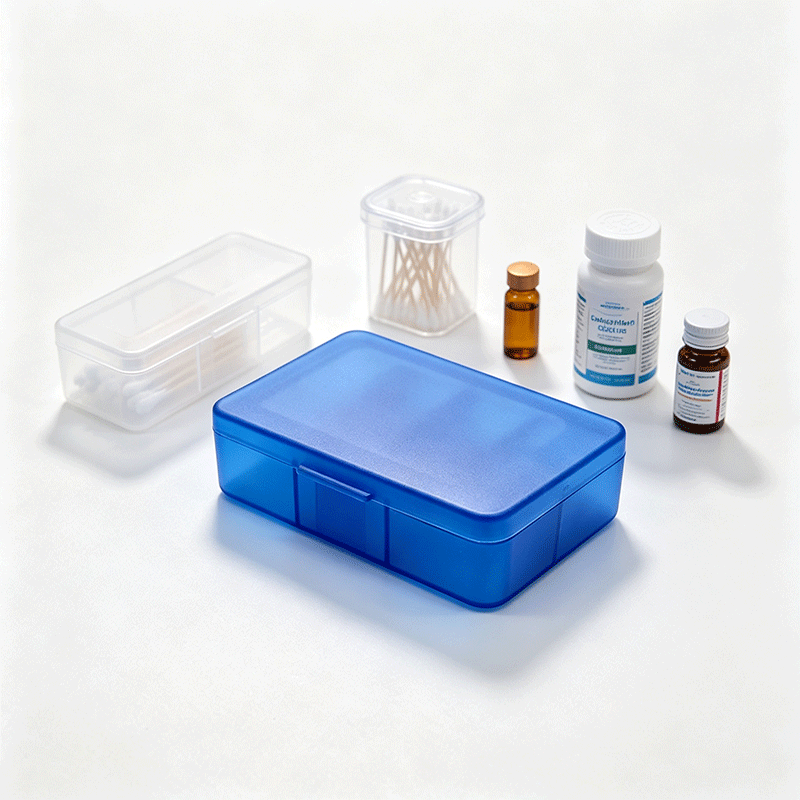 Portable Multi-grid Plastic Pill Box