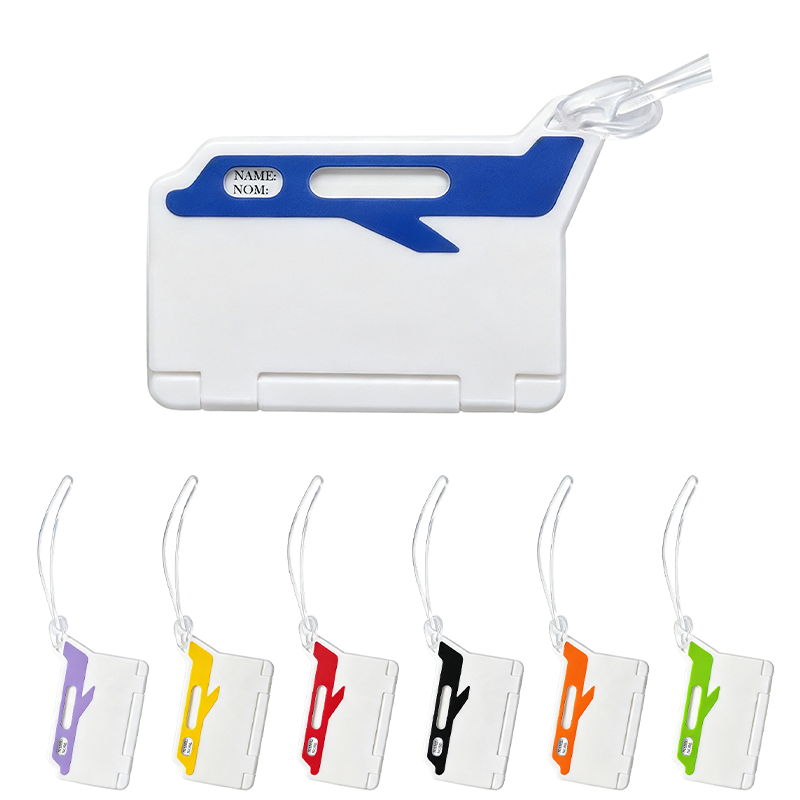Airplane luggage tag