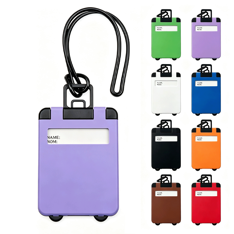 Box-style luggage tag