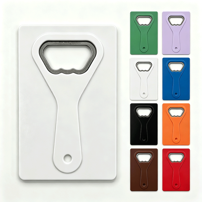 Credit card bottle opener