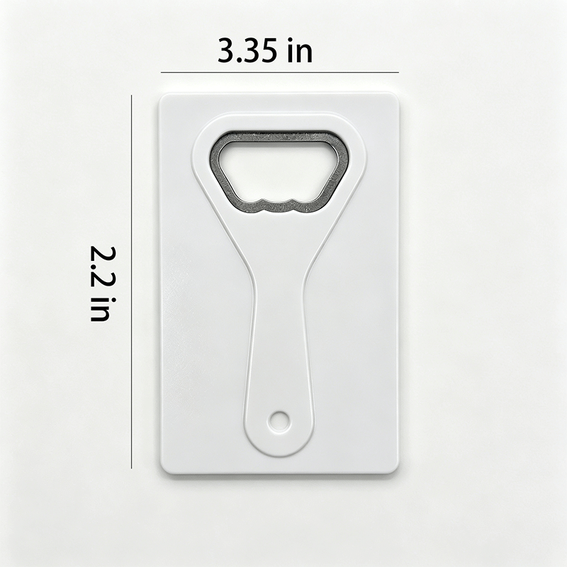 Credit card bottle opener