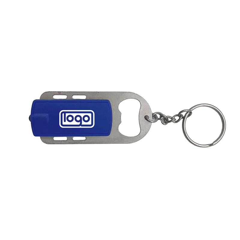 LED Light Bottle Opener Keychain