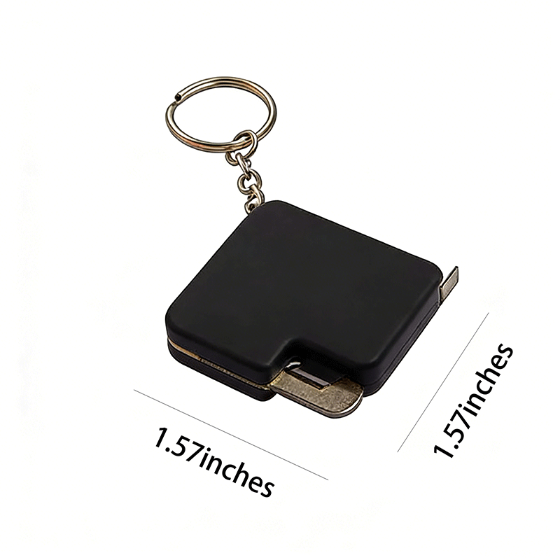 Tape Measure Bottle Opener Keychain