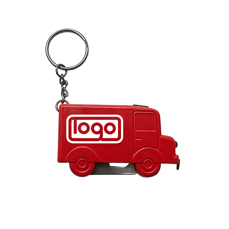 Truck Shaped Bottle Opener Keychain