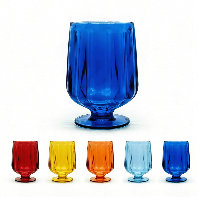 Ribbed Plastic Goblet Ribbed Plastic Goblet