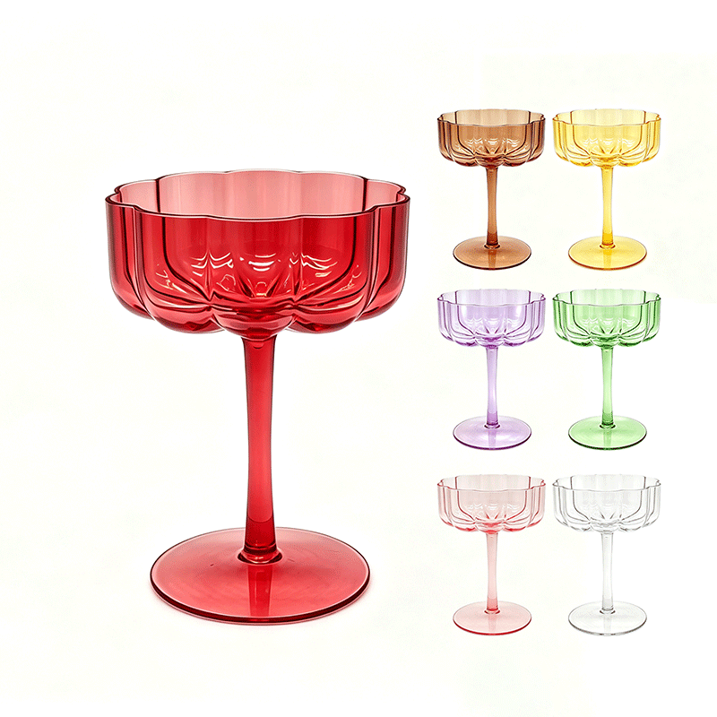 Petal Plastic Goblet Petal Plastic Goblet