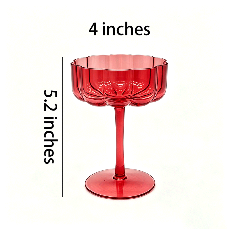 Petal Plastic Goblet