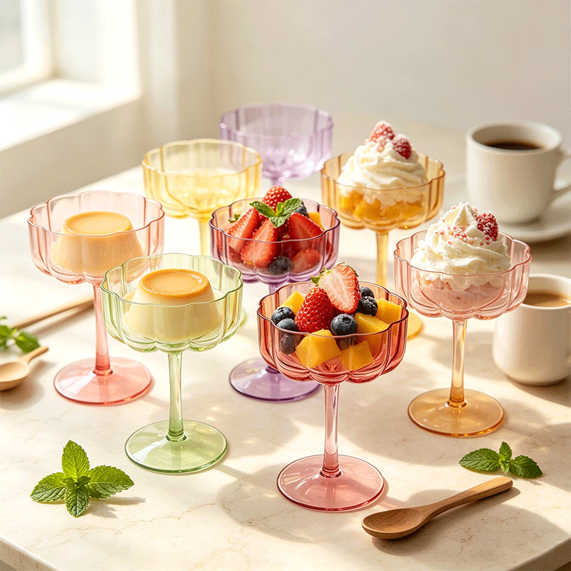Petal Plastic Goblet