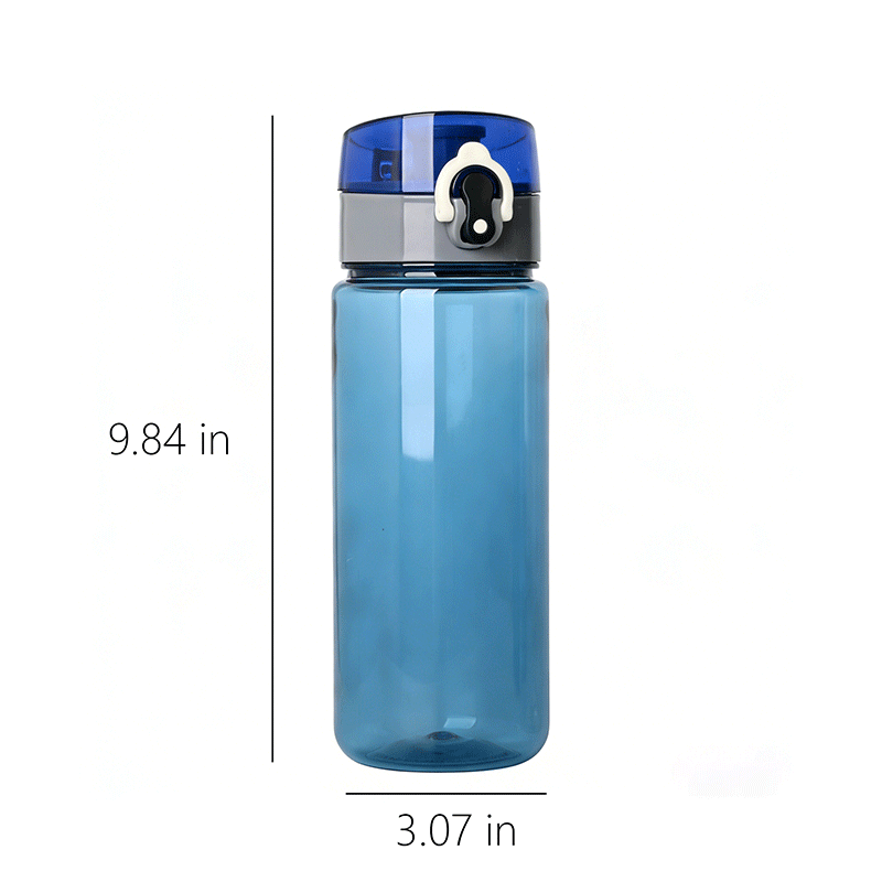800ml Flip Lock Plastic Bottle